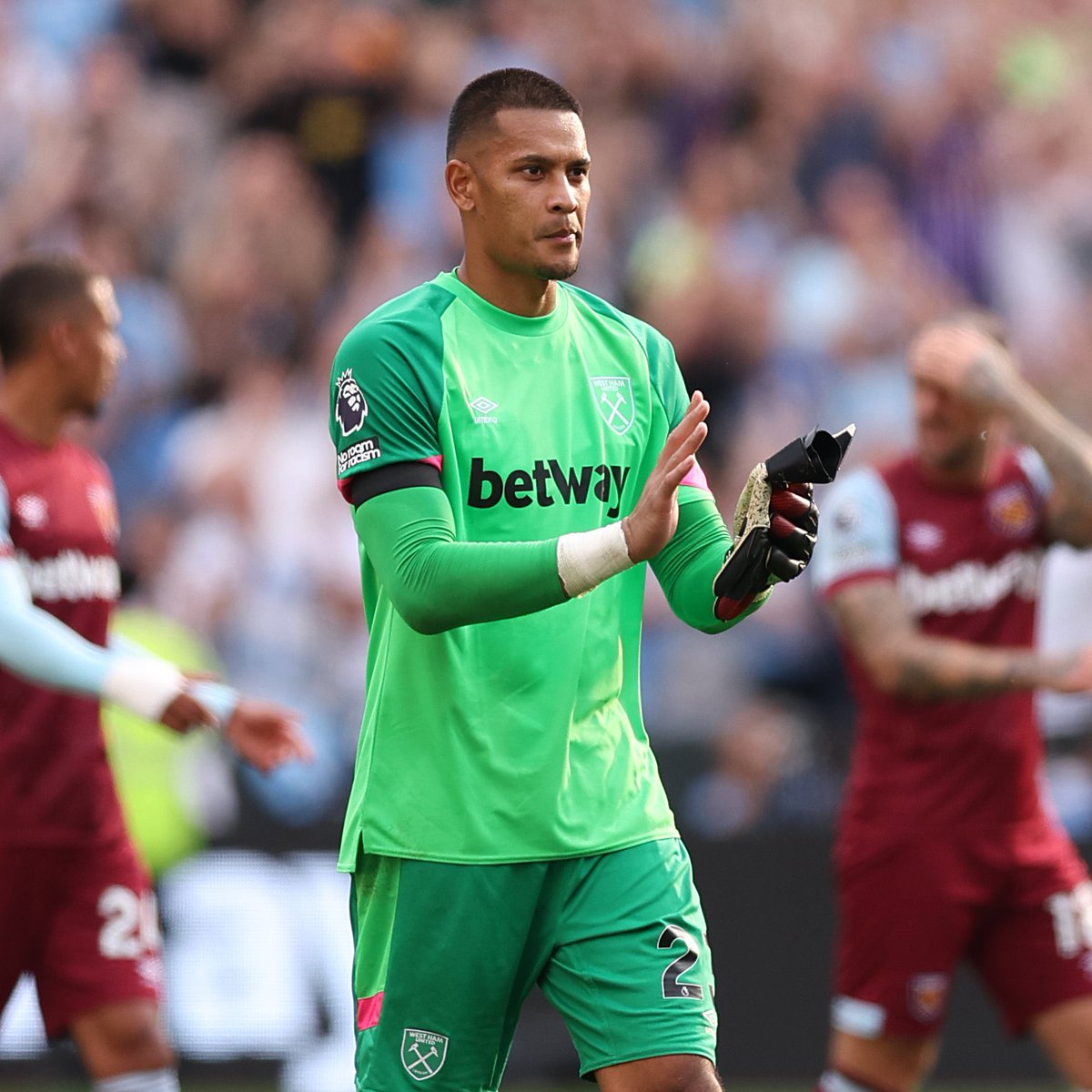 WhoScored's tweet photo. Alphonse Areola's performance against Everton this afternoon was the highest rated by a goalkeeper in the Premier League this season (9.74). 🔒

#EVEWHU https://t.co/0NV5hKOJlB