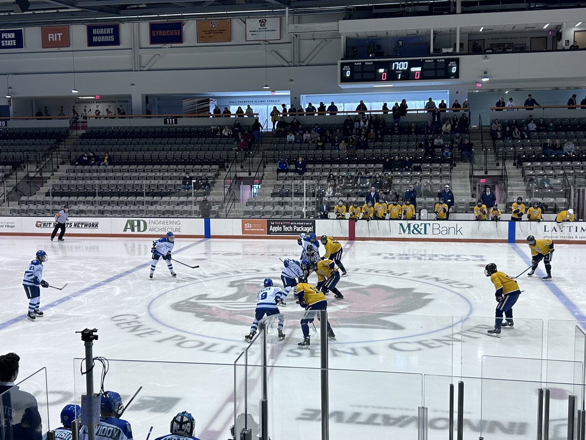 Here we go! <a href="/BNDHockey/">United@BNDHockey</a> takes on Kenmore East in the NYS Quarter-Finals!