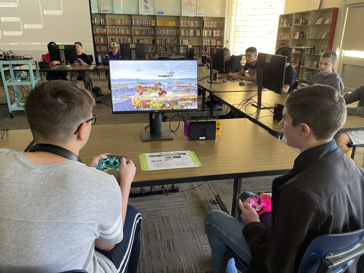 BMSS_LIB's tweet image. BISD eSports Spring Tournament. Lots of fun!  @BoerneISD @BoerneMSSouth