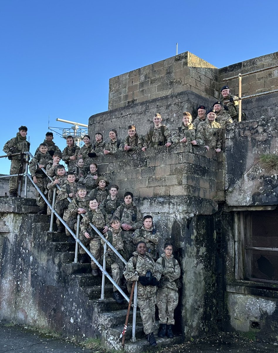 Brilliant to join <a href="/DComdVCC/">Lt (VCC) Gary Fletcher</a> to witness the beret-earning Exercise First Steps, where our future Marine Cadets showcase their readiness and commitment.