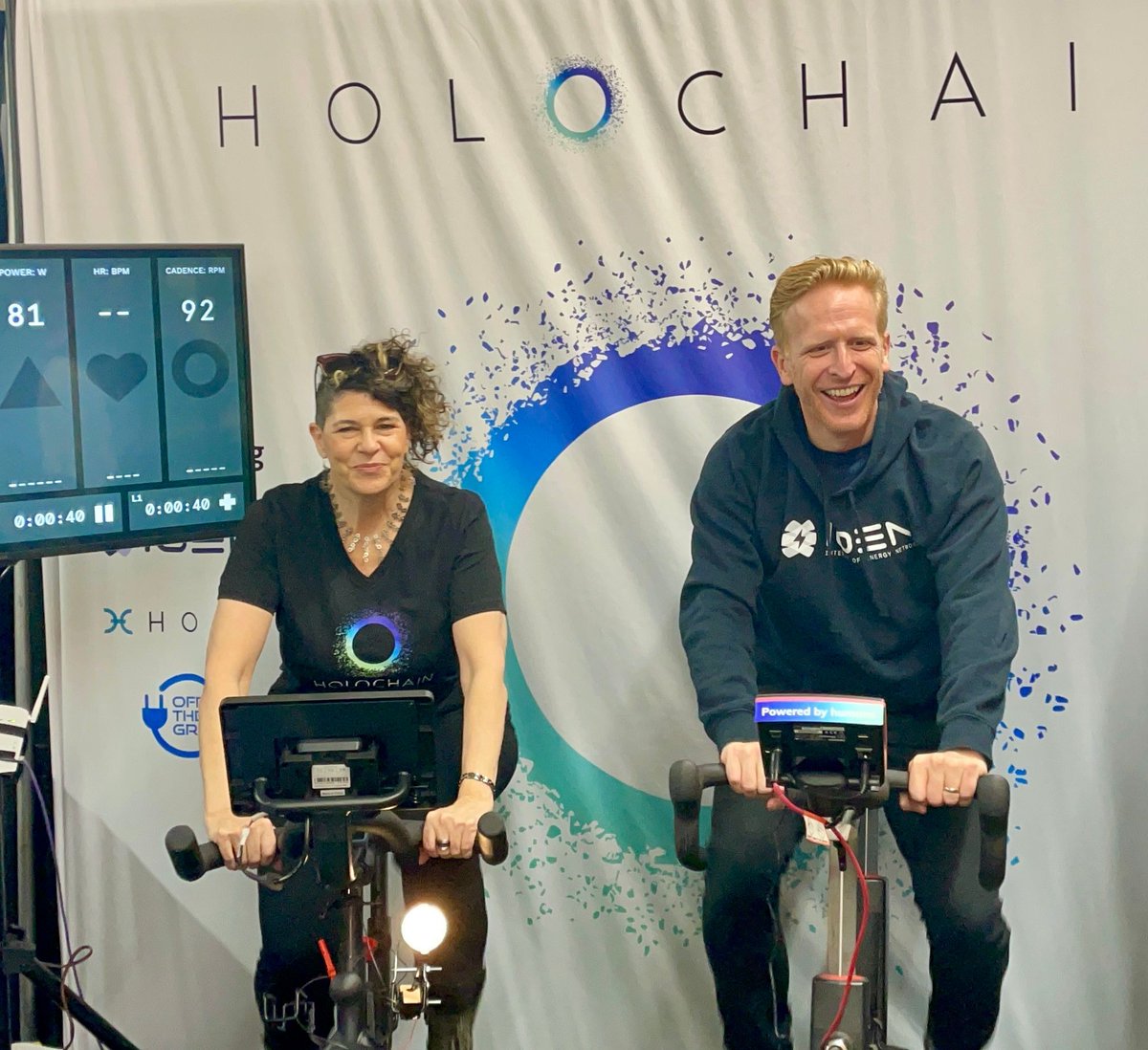 IOEN_tech's tweet photo. 📣 Why the bike 🚲 and human power 🚴‍♀️ ⚡️ @ETHDenver2024? Check out our Spaces with @adambumpus @marycamacho and @GenzioCo ⏰ at 12:30 Denver time: Exploring the Role of the Holochain &amp; IOEN Bike at ETHDenver https://t.co/vqRQae2MEY https://t.co/yxV4q55o8D