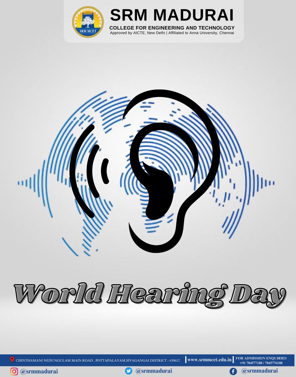 Embrace the gift of hearing and protect thy to hear good & feel good✨. Happy world hearing day 👂🏻
#HappyHearingDay #HearingHealth
#CelebrateSound #HearingAwareness
#SoundMatters #ListenWithCare
#EarCareAware #JoyOfHearing
#HealthyHearing #EarsToHear