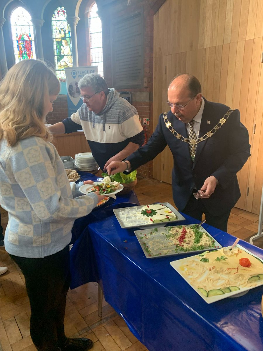 Our second event was to serve lunch along with @louie_french to the local Community in StJohns Church, Sidcup. Thank you Cedrus for the excellent food.