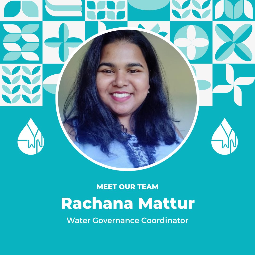 Meet our Water Governance Coordinator Rachana Mattur! With over 2 years of experience in strategic partnership development, communication strategy design, and impactful academic research, Rachana has been instrumental as the Water Governance Coordinator at the @WaterYouthNet.