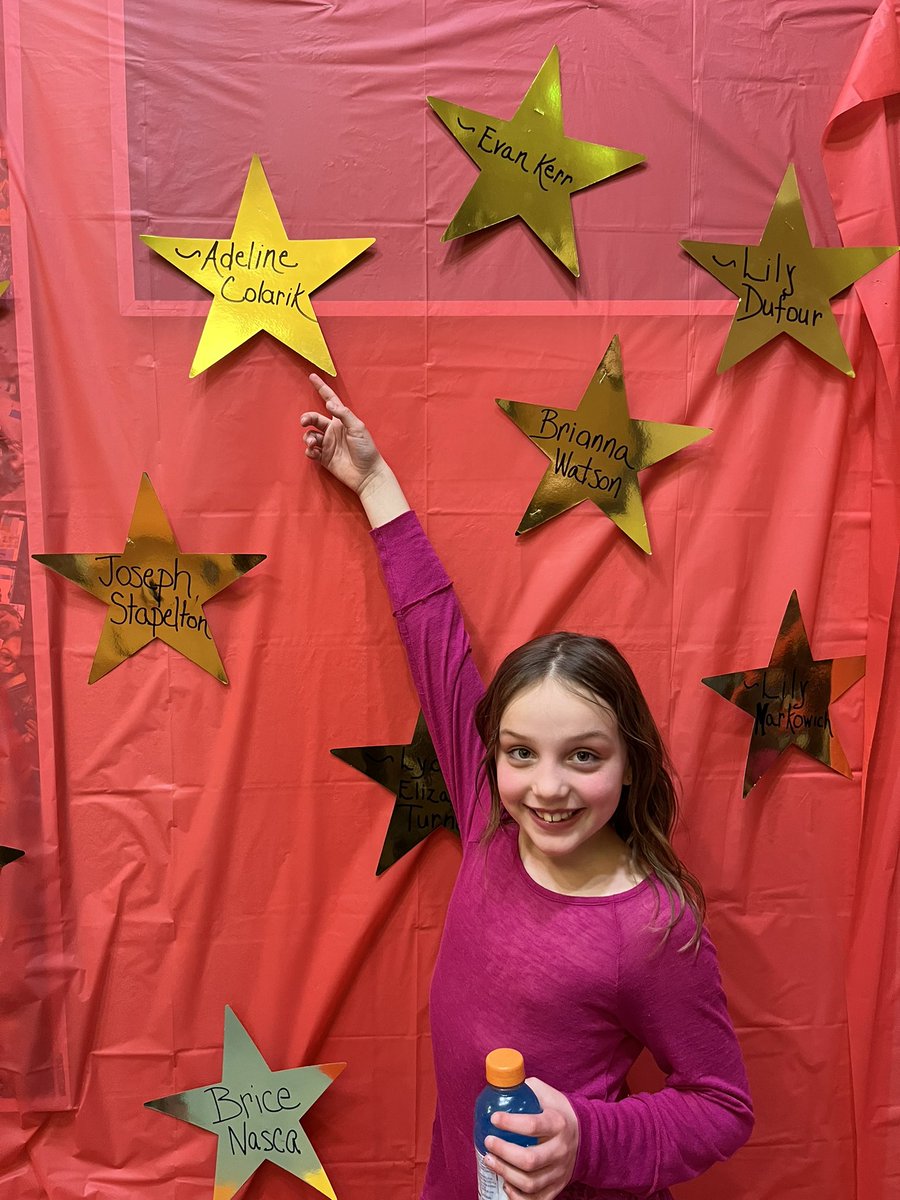 MrsColarik's tweet photo. SES talent show was a great one this year. Proud of this girl for going out of her comfort zone. https://t.co/X0mLfEFaty