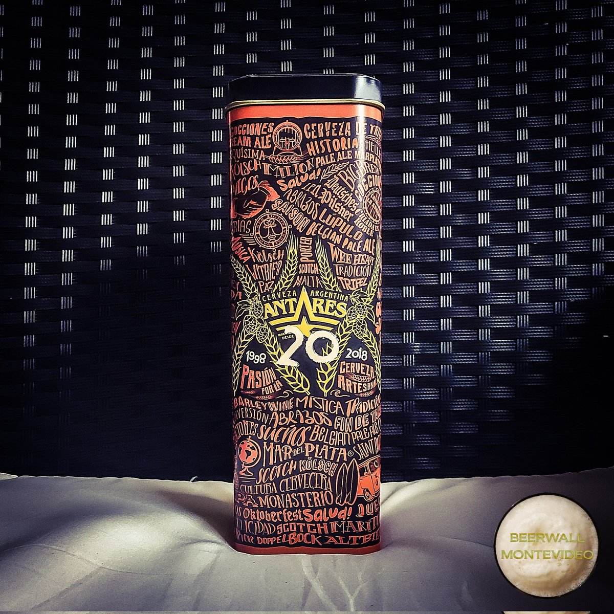 Beerwall Montevideo tweet media