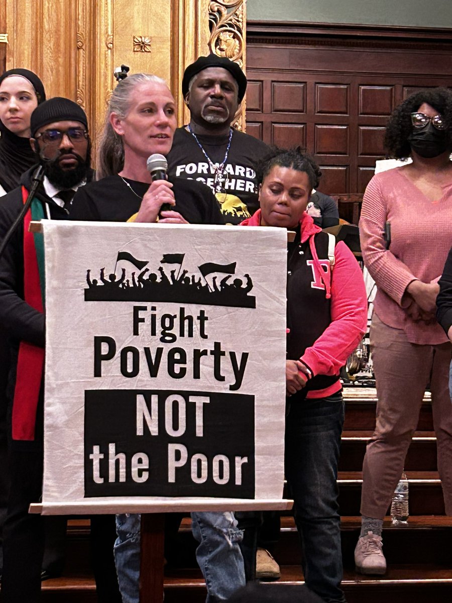 “I’m facing another housing crisis and the system is failing me. I feel like I am a punching bag of the system - but I don’t let them knock me down.” #PoorPeoplesCampaign