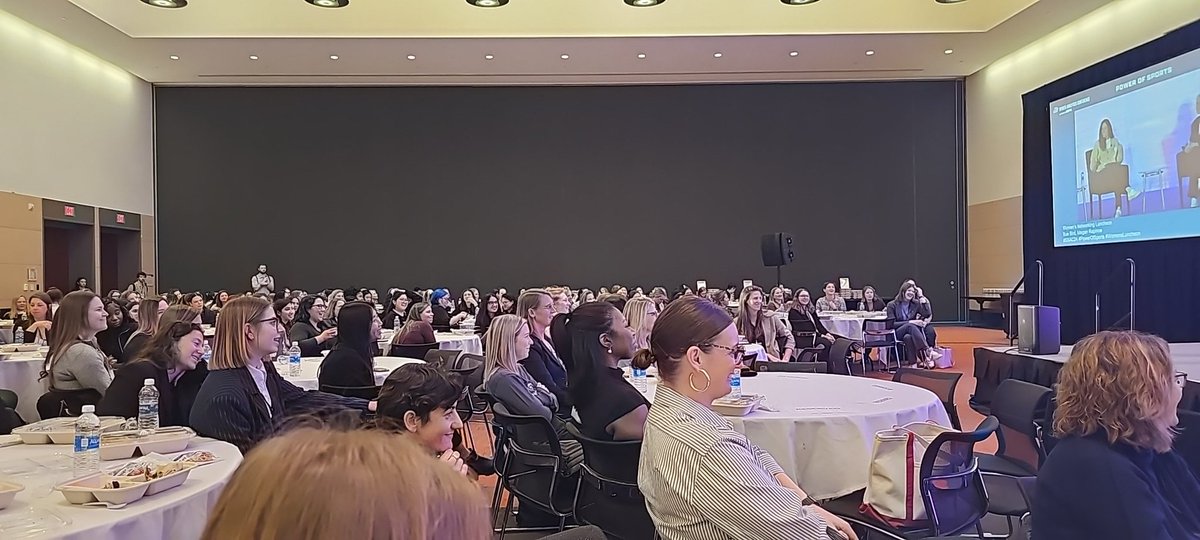 .@SloanSportsConf 6th annual women's luncheon is packed! @S10Bird & @mPinoe bringing the insights on the power of sports. #ssac24