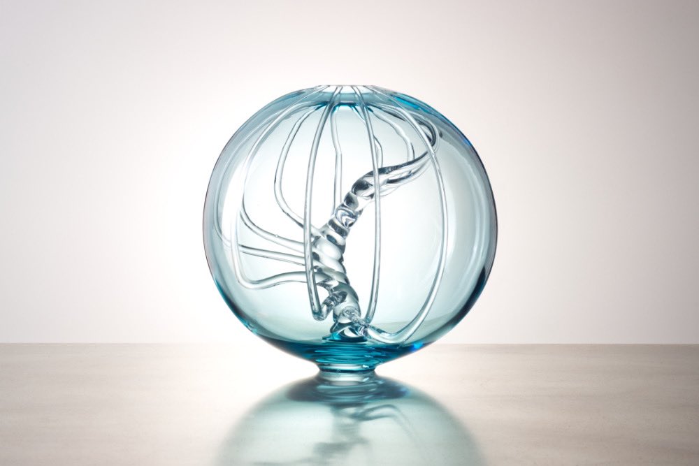 CGSUK's tweet photo. Glass Artist & CGS Member:Markus Marschmann @markus_marschmann
For sale in “Spring Awaits...” the current CGS online glass selling exhibition.
Work: ‘Cerebral N° 71’
Price: 3600 €
https://t.co/UjIqecl7kq
#glassblowing #designermaker #glassblower #hotglass #glassblowingart https://t.co/7B2z1oKjmC