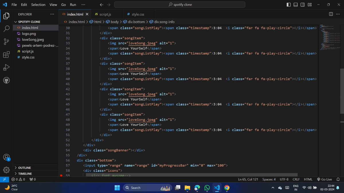 ujjwal07dubey's tweet photo. Even on a jam-packed Saturday, carving out time to sharpen my coding skills! ππ» Prioritizing growth amidst the chaos. #CodingGoals #ProductiveSaturday #ContinuousLearning
#day3 of #100dayOfFullStack https://t.co/FUokyKz9eB