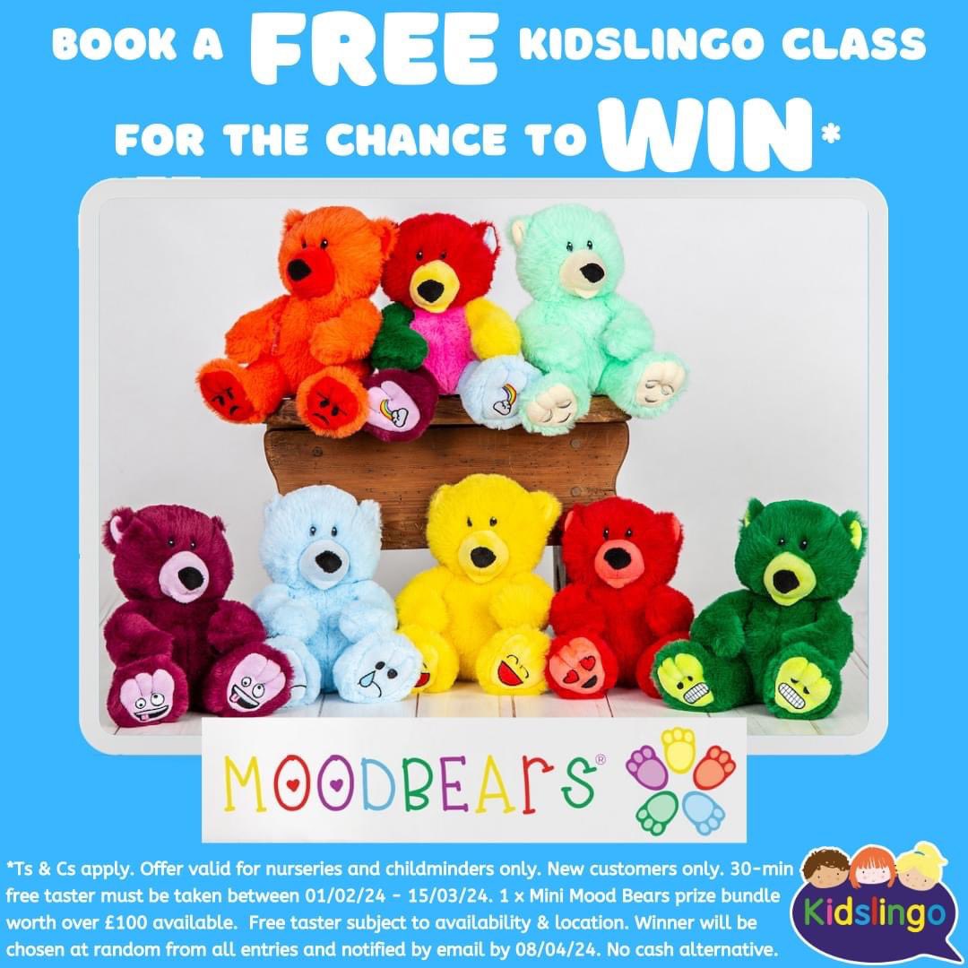 🌟WIN🌟Calling all nurseries &amp; childminders! Please RT
<a href="/childcareedexpo/">Childcare & Education Expo</a> <a href="/MortonMichel/">Morton Michel</a> <a href="/the_moodbears/">Moodbears</a> 
#childcare #earlyyears
