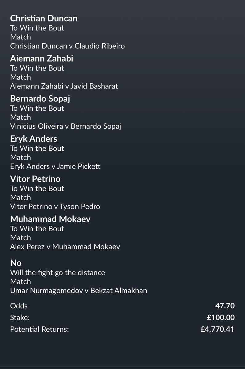 UFC Fight Night 238