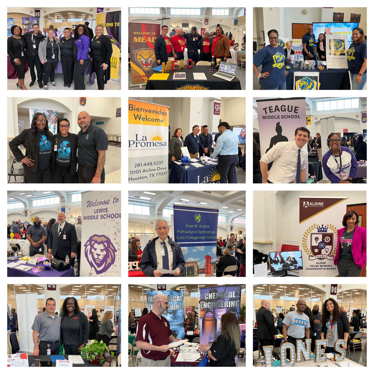 People are our greatest asset! Proud to see #Team2Legit2Quit at the @AldineISD Job Fair locking in rockstar teachers and staff for our kids!! 🤩🏆 #LeadershipMatters