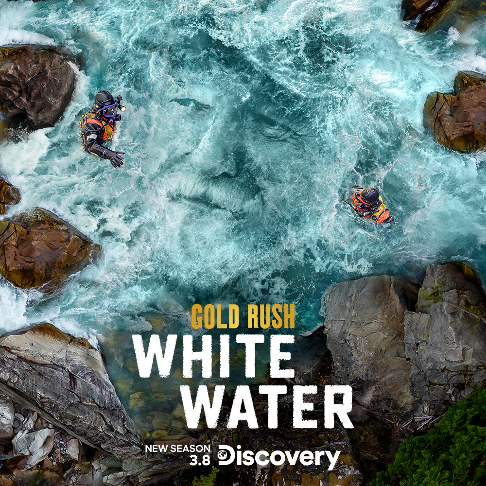 Written in the water and stones ✨
#GoldRush: White Water season premiere Friday, Mar 8 8p ET on @discovery