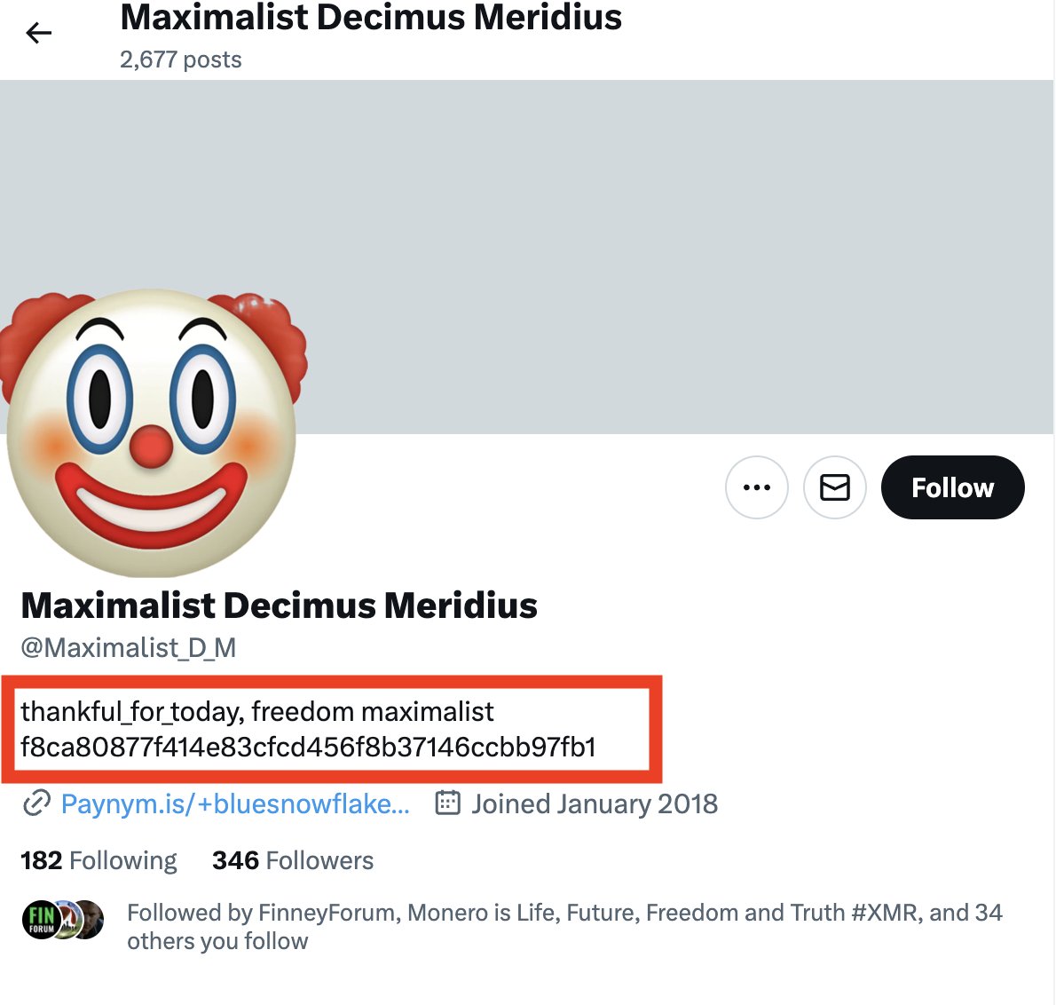 @Maximalist_D_M @ASchmidt1024 @monero @W0wn3r0 @DeroProject @nymproject @tari @zcash Are you pretending to be TFT or are you a fan of TFT (I think you are most likely a fluffypony sockpuppet but playing a long for the lols)?

If you're a fan then know that Dero's Captain is TFT. Learn the history, clown 🤡 x.com/techleaks24/st…