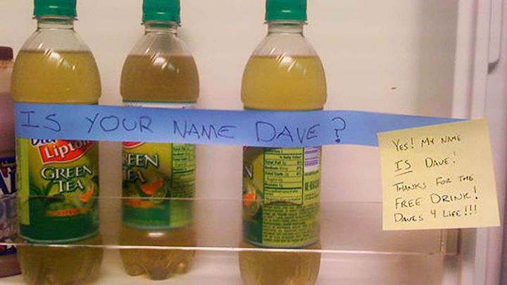 TimBR_X's tweet photo. #HumorSocial #OfficeHumor
Feeling the love
Offices are a place of work and laughter, but they’re also a place for shared refrigerators. As soon as you place your lunch or any food items within this receptacle, you run the risk of having it stolen by someone else in the office.
Share your stories in the comments 👇👇👇