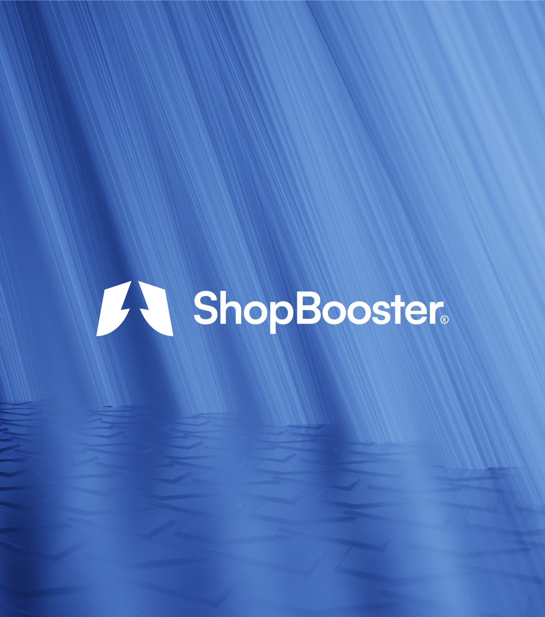 erikbydesign's tweet image. Recent branding project for a client - ShopBooster
