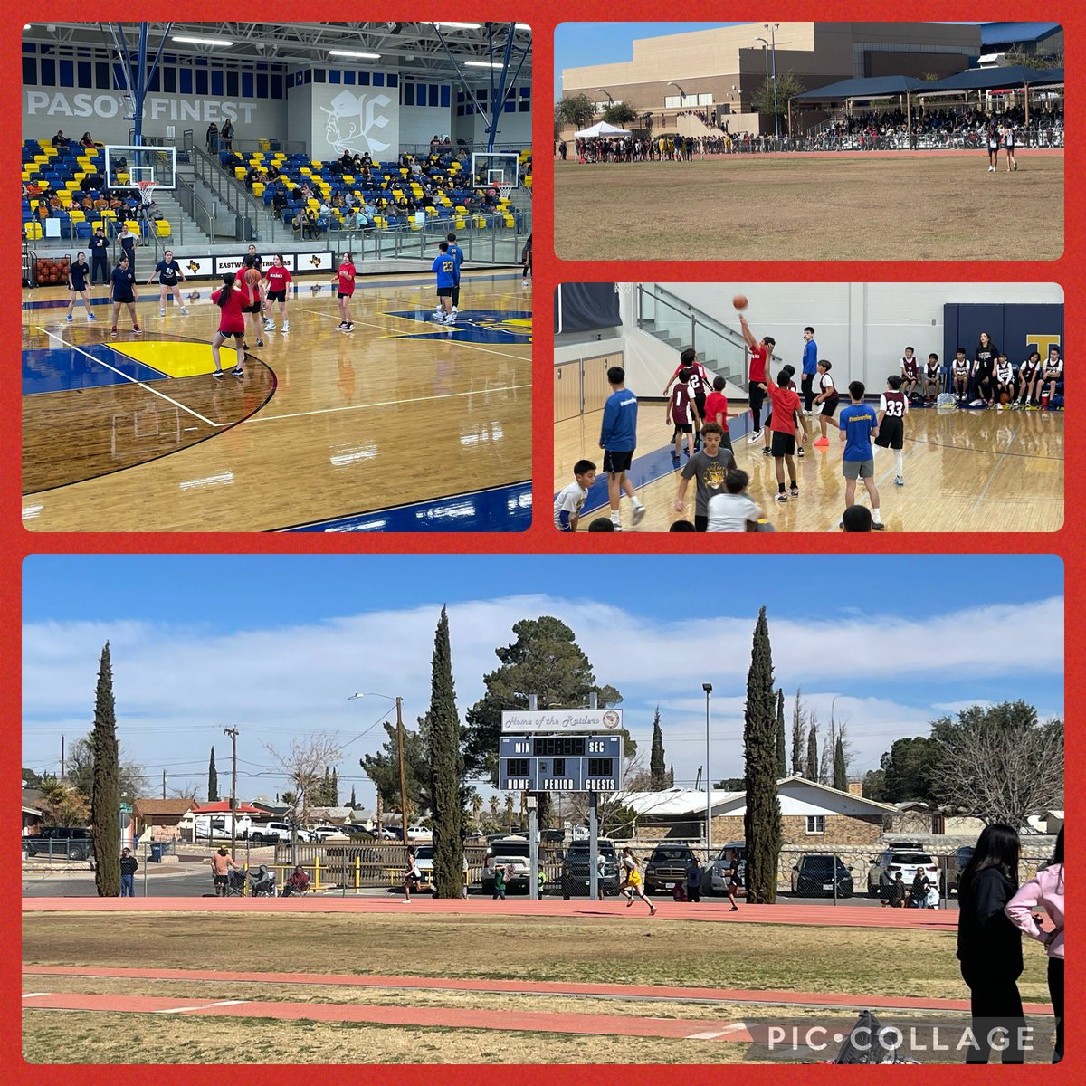 Our 6th grade basketball looking great at intramurals while our 7th/8th grade are showing up at the first track meet of the season. Thank you to all the Coaches who put in the time to work with our student athletes! #CAVSNeverSurrender @HANKSMSYISD @HanksCavaliers