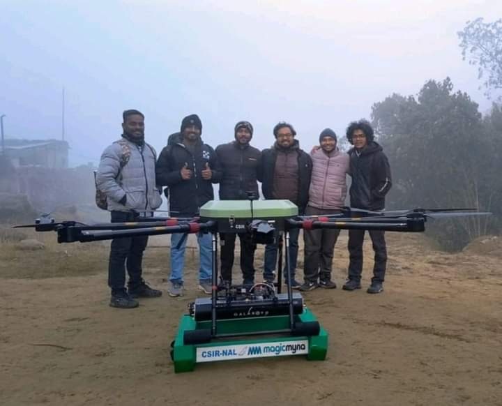 🚀 #GalaxEye & #Magicmyna Soar Together! 🌐

🇮🇳🛰️ GalaxEye and Magicmyna join forces, testing a groundbreaking SAR and EO imaging system on a heavy-lift drone. 🌍📸 All-weather, high-res data acquisition spells endless possibilities! 🌐🚁 #SpaceInnovation #TechCollaboration