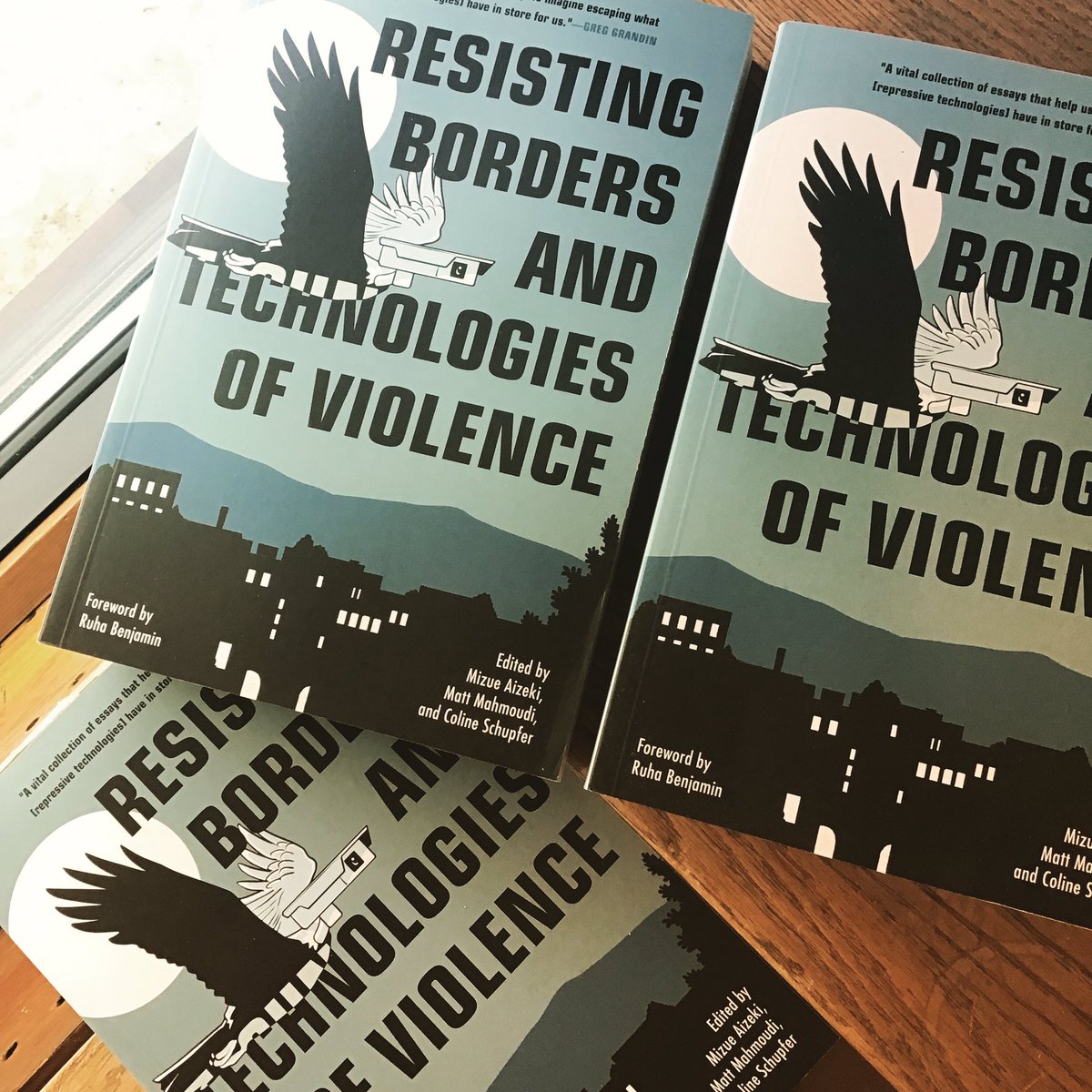 There are more options than the plans being pushed by Biden & Trump. “Resisting Borders & Technologies of Violence charts a new path forward, helping us to imagine a world without borders.” burningbooks.com/products/resis…