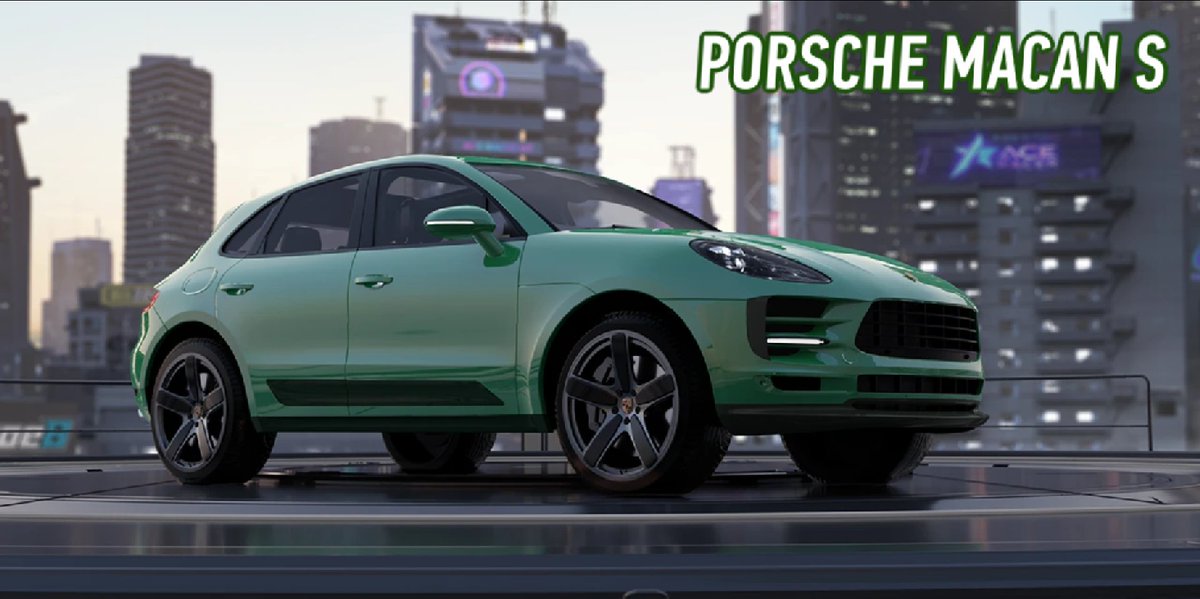 #AceRacer I've obtained PORSCHE MACAN S from Ace Racer!