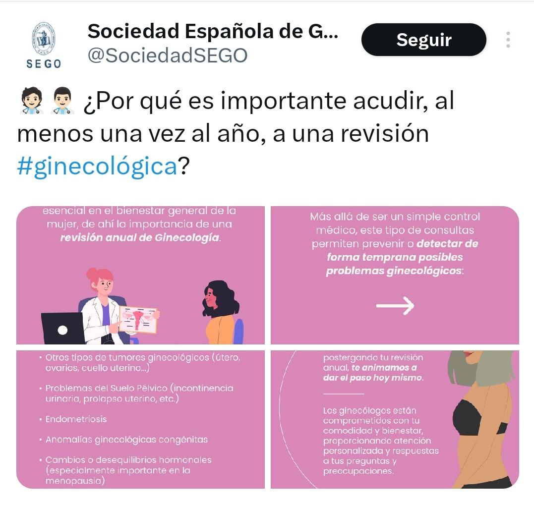 Nos sorprende que una sociedad científica haga recomendaciones que no se basan en la evidencia científica actual y que no están incluidas en la cartera de servicios del Sistema Nacional de Salud
<a href="/somamfyc/">SoMaMFyC</a> <a href="/semfyc/">semFYC</a> @Semfycmujer