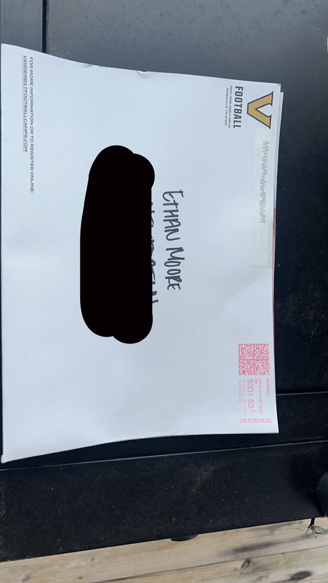 Ethan Moore (@ethan_moore8) on Twitter photo Appreciate the mail from my guys at <a href="/VandyFootball/">#18 Vanderbilt Football</a> I’ll see you this summer!
<a href="/CoachAlexBailey/">Alex Bailey</a> <a href="/CoachJRich_/">Jamaal Richardson</a> <a href="/CoachWheatTheOC/">Alex Wheat Jr.</a> Appreciate the mail from my guys at <a href="/VandyFootball/">#18 Vanderbilt Football</a> I’ll see you this summer!
<a href="/CoachAlexBailey/">Alex Bailey</a> <a href="/CoachJRich_/">Jamaal Richardson</a> <a href="/CoachWheatTheOC/">Alex Wheat Jr.</a>
