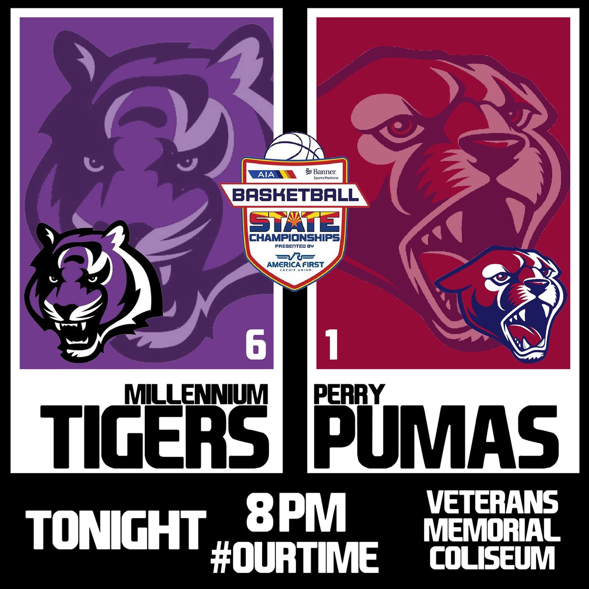 MillenniumHoops's tweet photo. The End of The Hunt. Wear Black. Get Loud. #OurTime https://t.co/ZeZnChQN0J