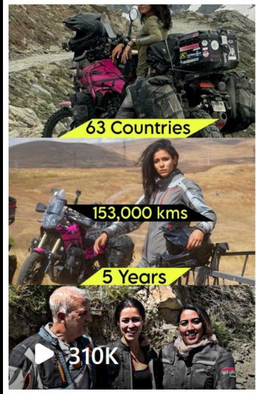 She travelled to 63 countries and 153,000 km with her husband over the course of five years. And was gang r@ped in India. However, not a single so-called nationalist will say that this has brought India utter and unmistakable shame. However, I will say it: it is terribly