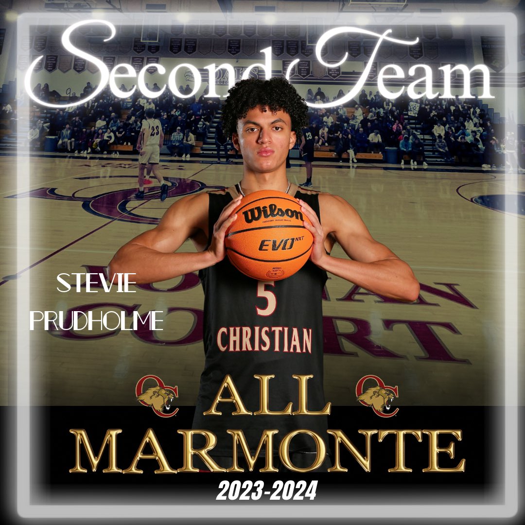 Congratulations to Junior Forward @stevieajr and Senior Guard @SteviePrudholme for earning a spot on the All-Marmonte Second Team! #lionpride