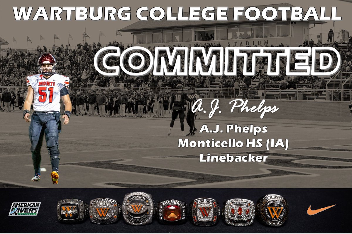 I am beyond grateful and excited to announce that I am continuing my academic and athletic career at Wartburg College! I want to thank my family, teammates, and coaches for their support! I can’t wait to be a Knight this fall! ⚫️🟠