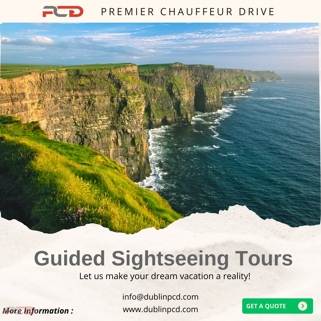 Discover the magic of Ireland with our Guided Sightseeing Tours! 🇮🇪

 From lush green landscapes to ancient castles and vibrant cities, let us take you on an unforgettable journey through the Emerald Isle!

Find out more:
dublinpcd.com/day-tours/

#IrelandTours #DiscoverIreland