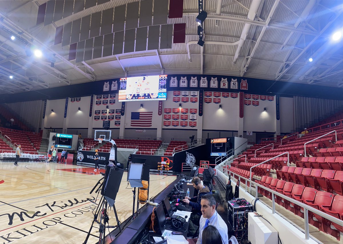 Jay Burnham (@burnham_jay) on Twitter photo Back at Belk Arena.
Join <a href="/AdamFrenier/">Adam Frenier</a> and I at 2:10 for the Milton Cat pre-game show on <a href="/WEEIspringfield/">WEEI Springfield</a>
UMass gunning for a 20-win season.
Looking for 1st win at Davidson since 1998.
#LetsBuildItTogether Back at Belk Arena.
Join <a href="/AdamFrenier/">Adam Frenier</a> and I at 2:10 for the Milton Cat pre-game show on <a href="/WEEIspringfield/">WEEI Springfield</a>
UMass gunning for a 20-win season.
Looking for 1st win at Davidson since 1998.
#LetsBuildItTogether