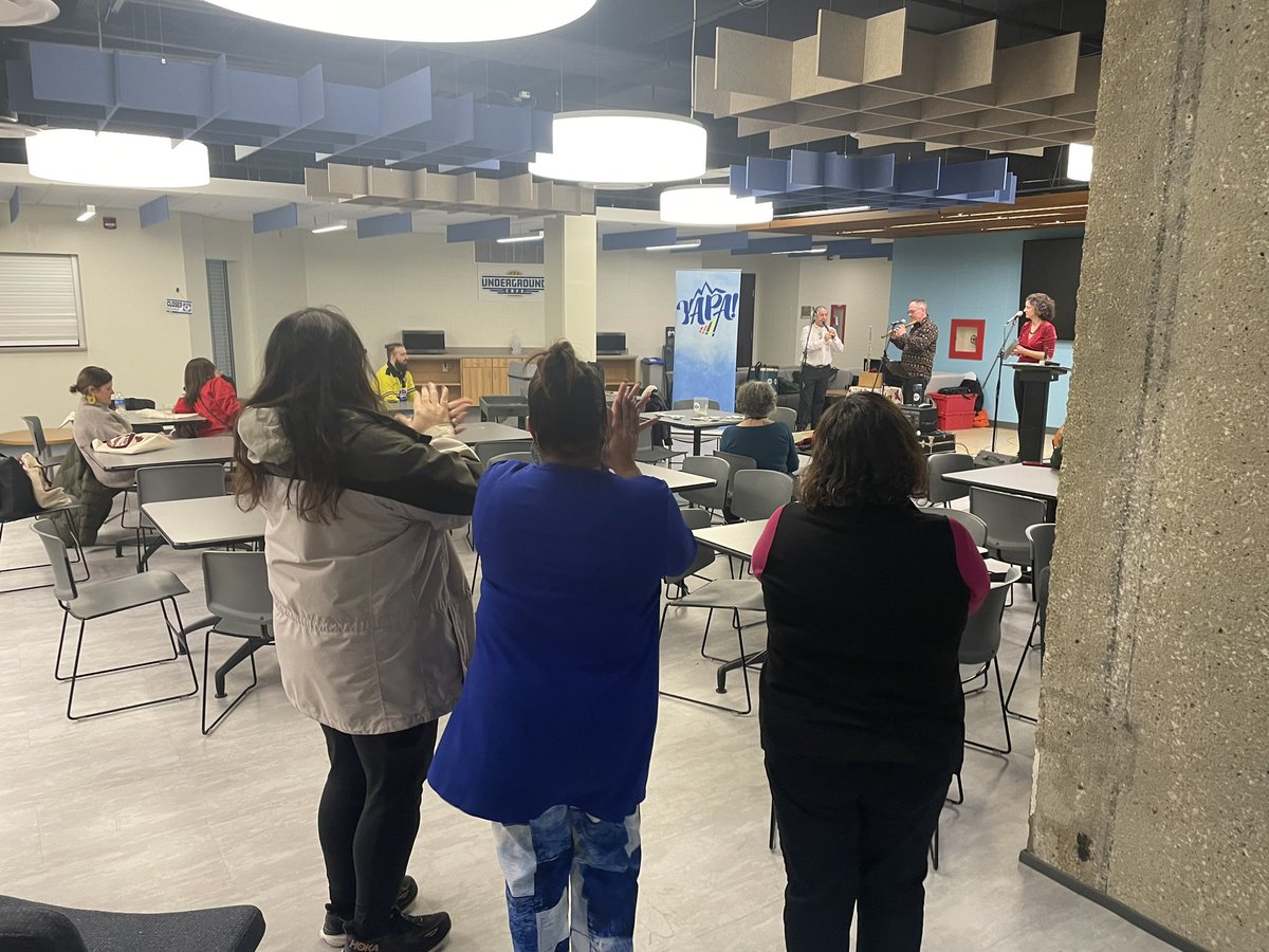 The <a href="/IUSEducation/">Indiana University Southeast School of Education</a> ENL/ESL Education Undergraduate students, Graduate students, Graduates, and Faculty are learning so much at <a href="/KYTESOL/">Kentucky TESOL</a> conference!