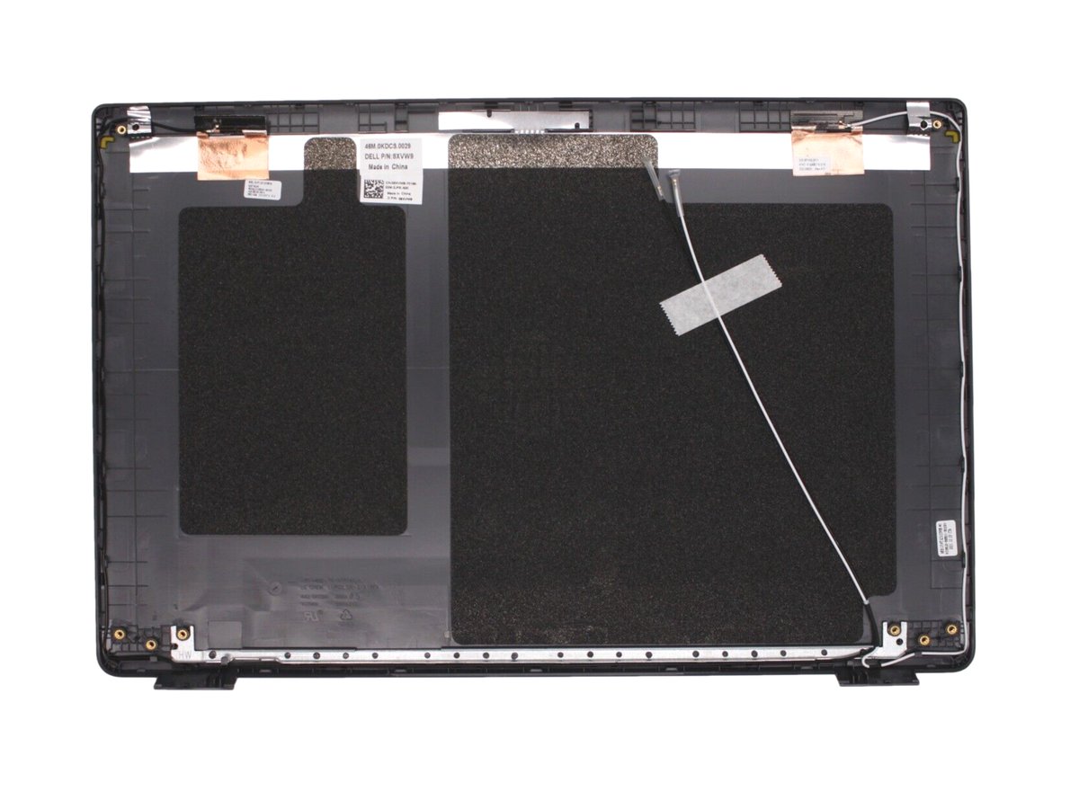 DELL Latitude 15 3510 Dark Grey LCD Screen Cover 8XVW9 08XVW9 £64.99 
blackcatpc.co.uk/products/dell-… 
Genuine Dell replacement Dark Grey LCD Top Cover  for Latitude 3510. The Dell Part number is 8XVW9
 
This is a genuine, new Dell product with part numbers 8XVW9, and 08XVW9. 
It i...