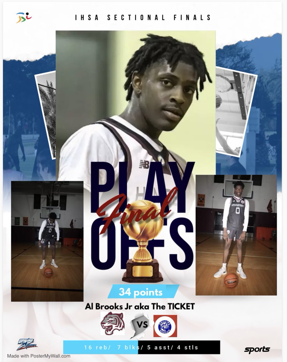 Al Brooks jr aka The TICKET is one of the best players in the state! He lead all scorer last night vs a very loaded Phillips team. Showing why he should be in Number 1 in the state talks!