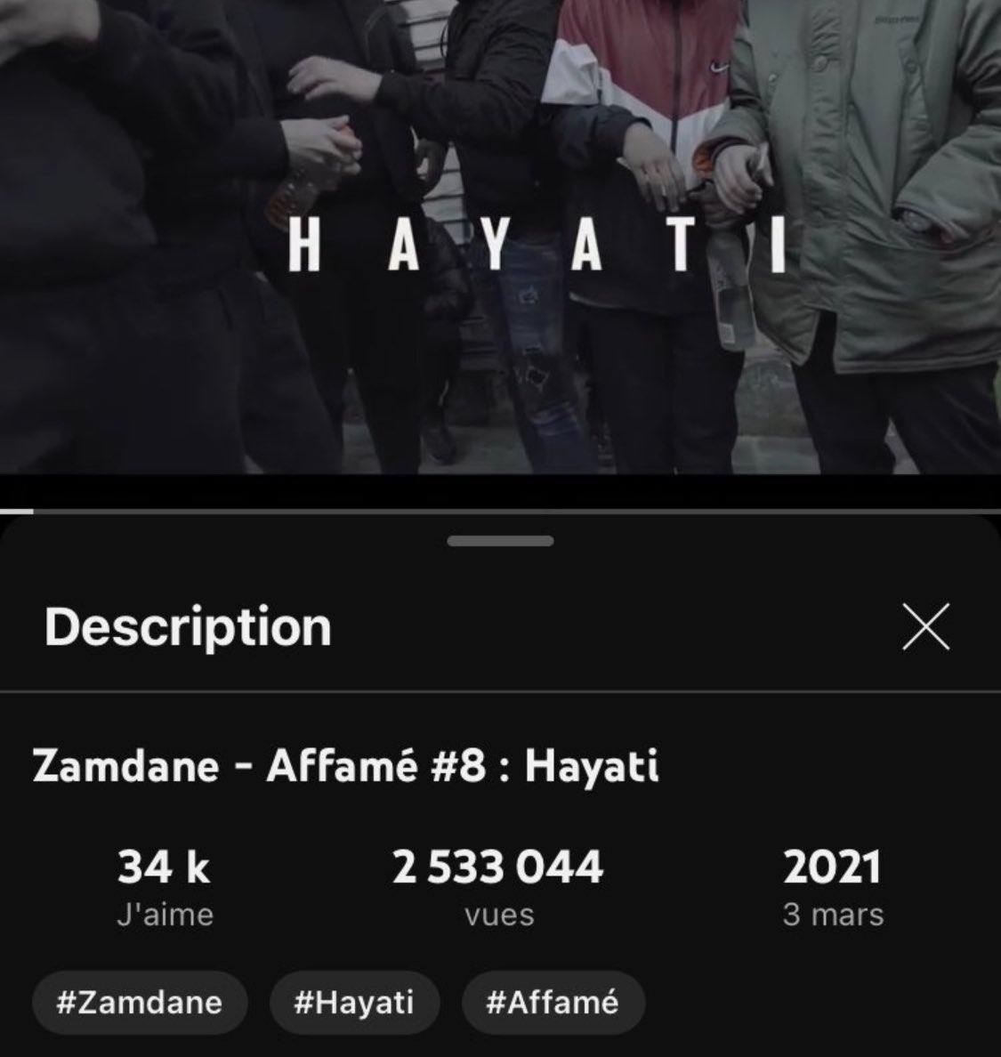 FC_zamdane's tweet image. Hayati fête ses 3 ans aujourd’hui 🫡
