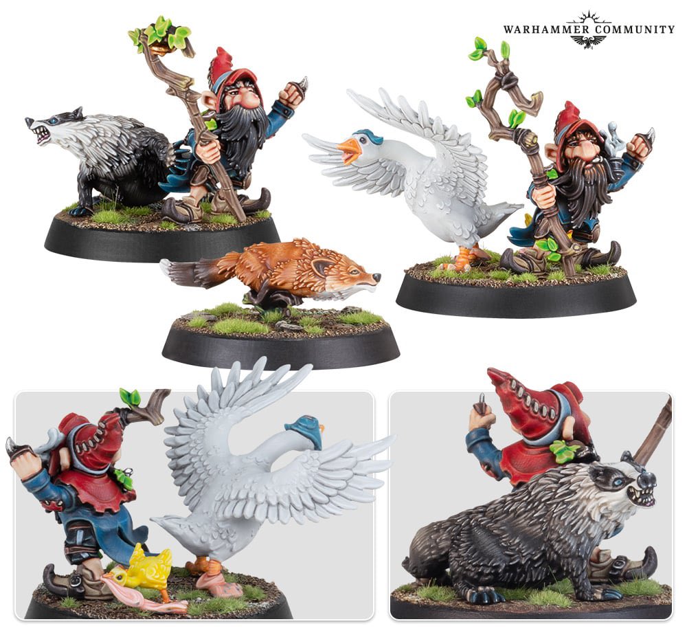 Am I alone in thinking that the new Gnome team for Blood Bowl is terrible? warhammer-community.com/2024/03/02/war…
I don’t think they look like BB players at all and adding animals into the game is a complete mess for me. I would never guess this is a BB team if shown the minis out of context.