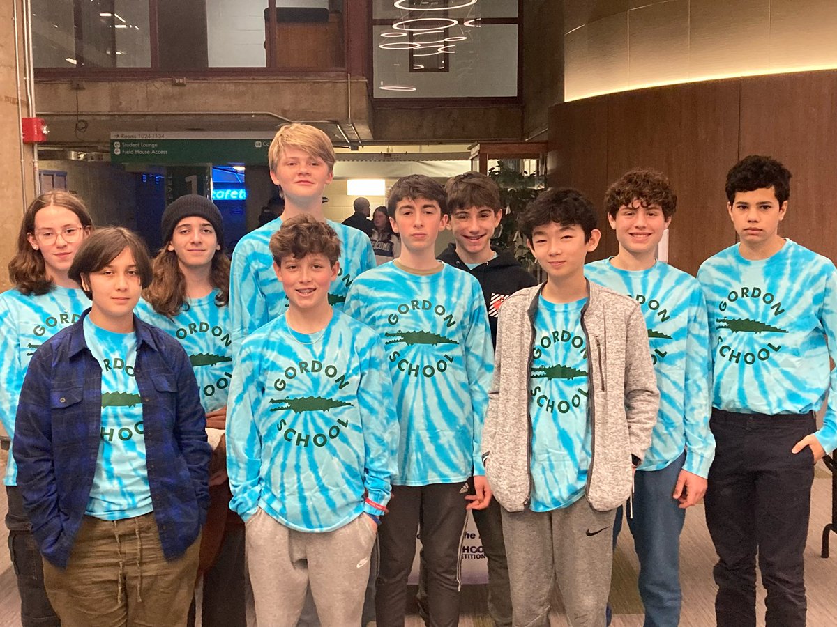 Congratulations to Gordon’s MathCounts team, who came in fifth place in today’s state competition at CCRI’s Warwick campus. It was the ninth consecutive year that Gordon placed in the top five statewide.