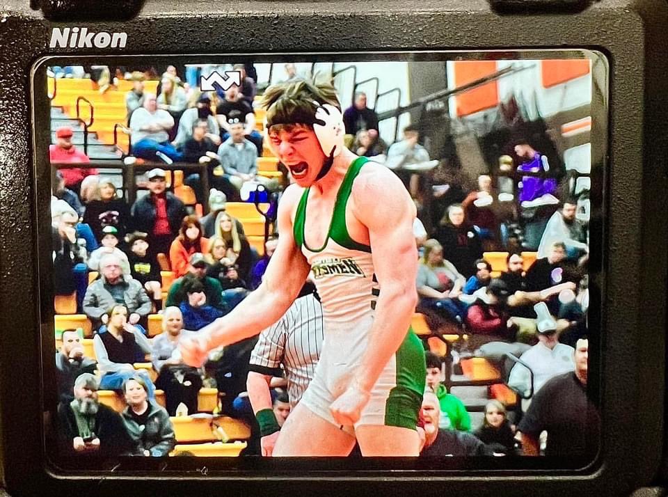 Congrats @breniser24 on 100th Career win and moving onto OHSAA State Wrestling Championships!
