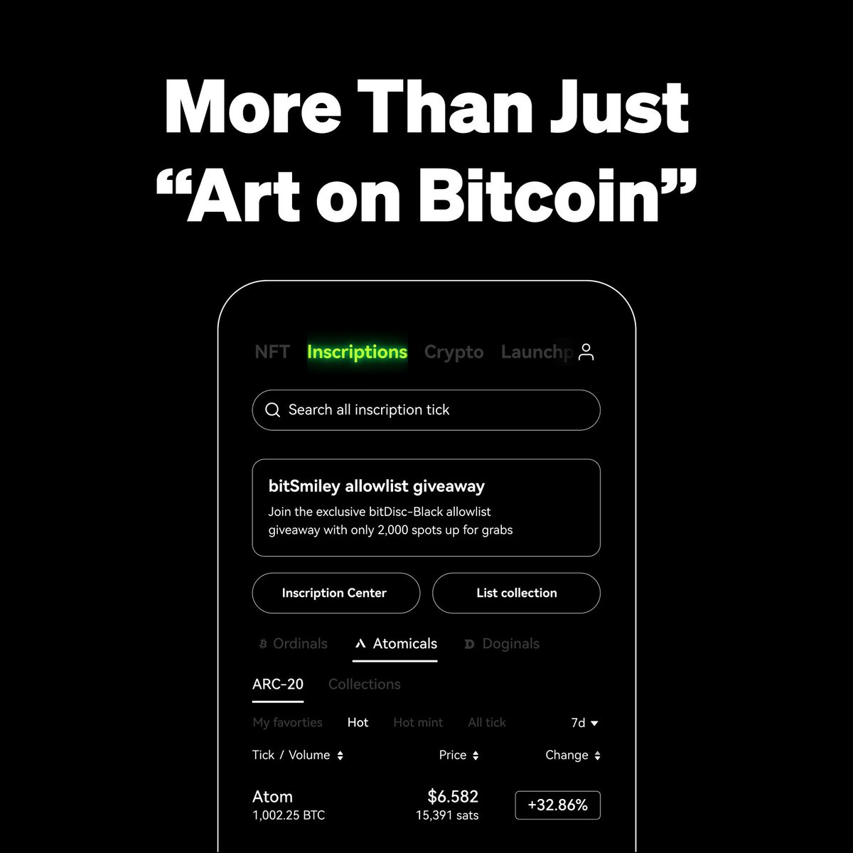 okx's tweet image. What makes #OKXWallet the most popular multi-chain wallet for #Bitcoin ordinals?

🟧 Batch listing of ordinal inscriptions
🟧 Transaction fee setting
🟧 UTXO management
🟧 Zero service fees

Get started: bit.ly/49yF7Uw