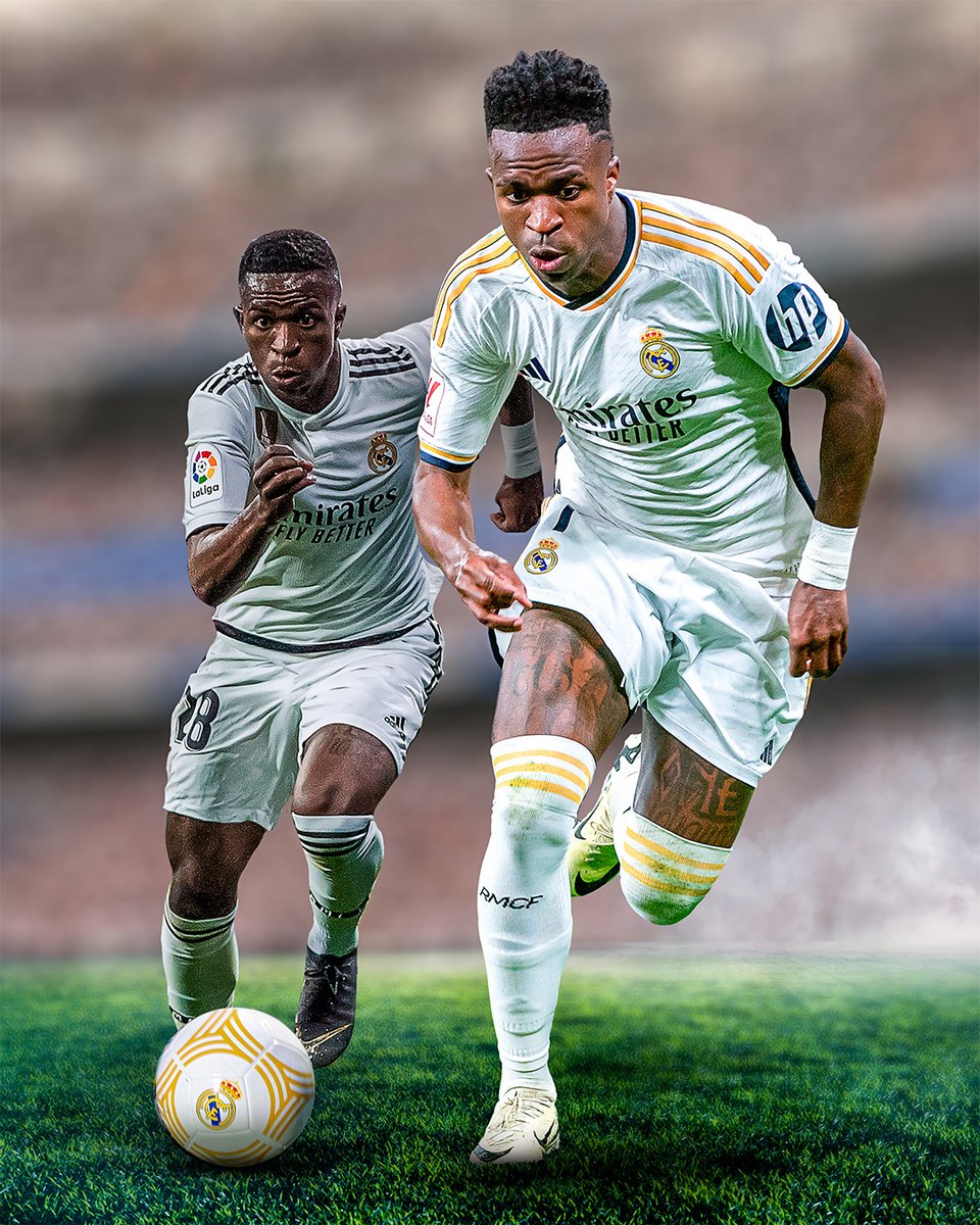 🔝 ¡2️⃣5️⃣0️⃣ partidos! 🔝
👏 @ViniJr 🤝 @RealMadrid 🤍
#RealFootball