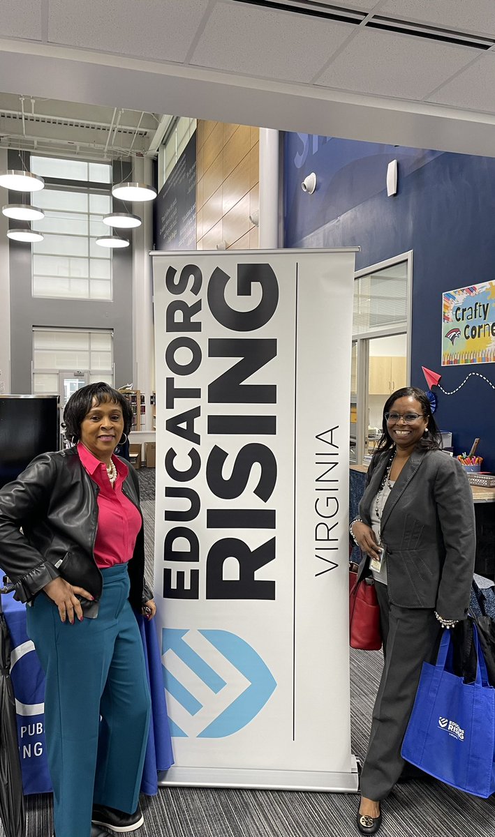 Up early on Sat. supporting the VA  @EducatorsRising competition. We judged the Exploring Education Administration Careers category. We are hopeful seeing 300+ high school students who are thinking about entering the field of education one day.   @Marlene74621185 @PWCSRecruit