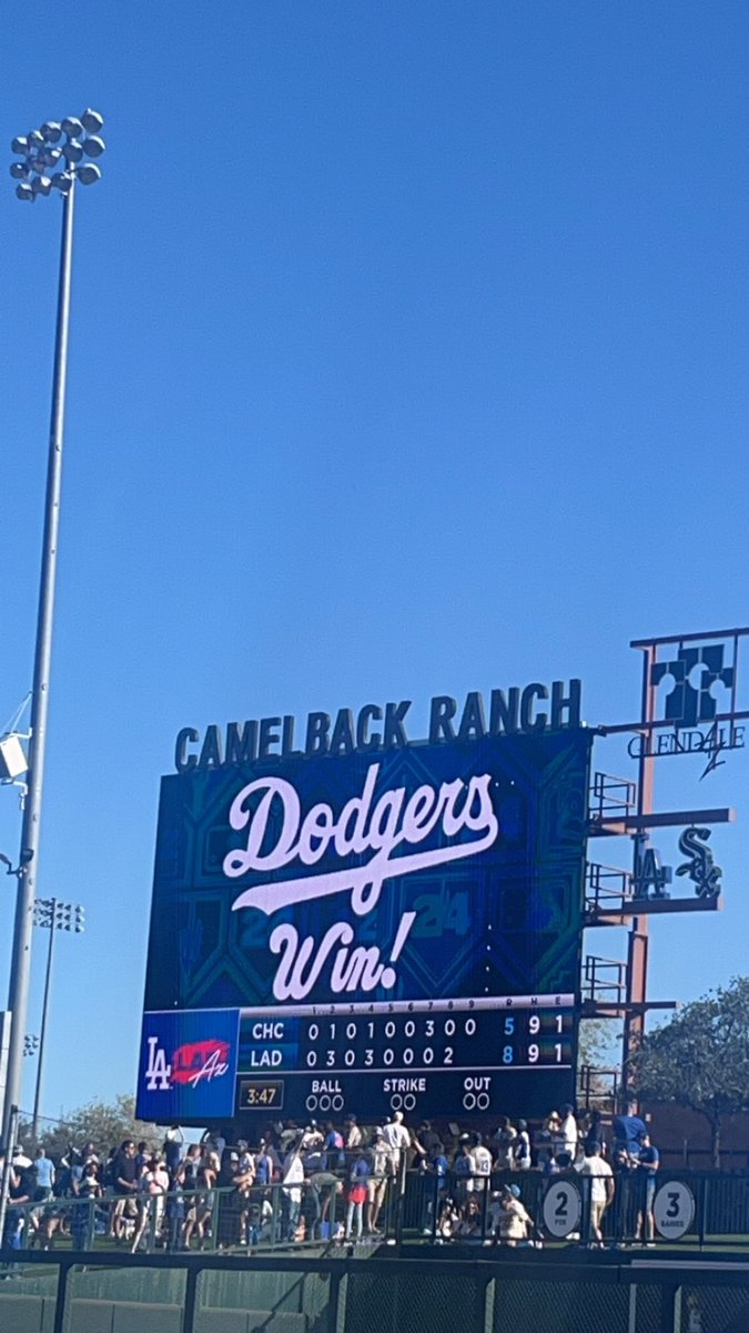 Ganamo$! #DodgersST