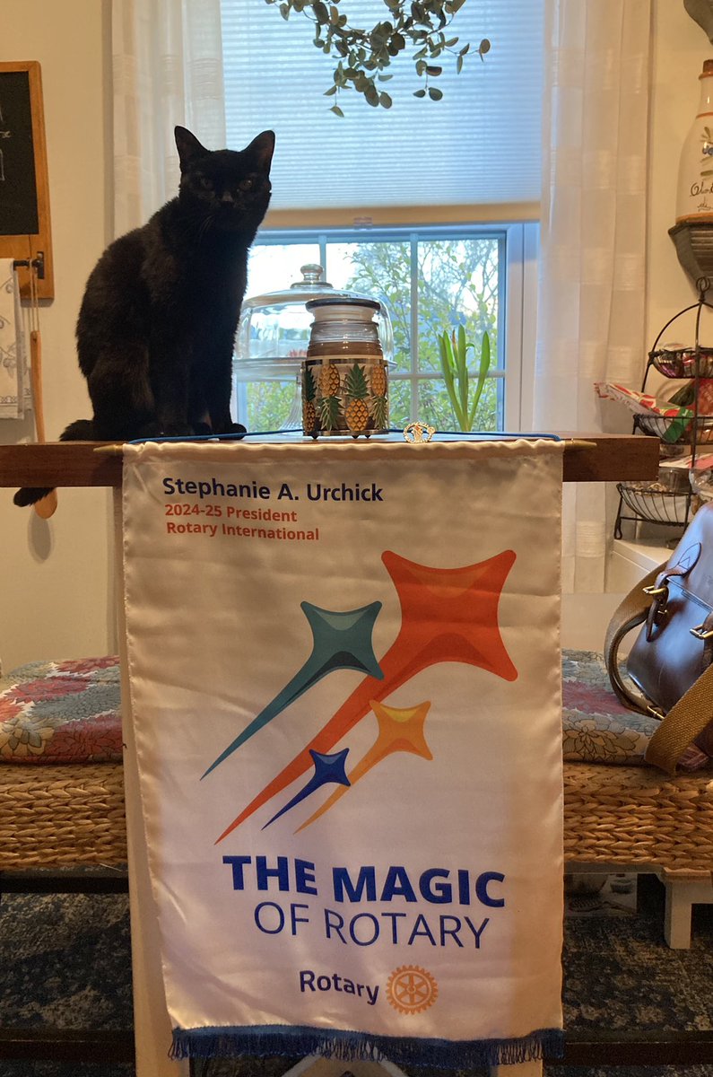 Winder Rotary Club (@winderrotary) on Twitter photo Picked up next years’ <a href="/Rotary/">Rotary International</a> theme flag at Peachstate PETS today: #TheMagicOfRotary
No black cat required for this magic to take place! 😂 #RD6910 Picked up next years’ <a href="/Rotary/">Rotary International</a> theme flag at Peachstate PETS today: #TheMagicOfRotary
No black cat required for this magic to take place! 😂 #RD6910