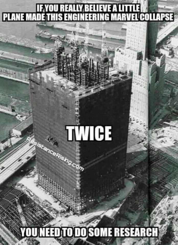 911 was an Inside Job! No Planes were used to bring these buildings down. Evidence in thread! Find endless 911 truth at 17PLUS 17PLUS.WEEBLY.COM/911.HTML