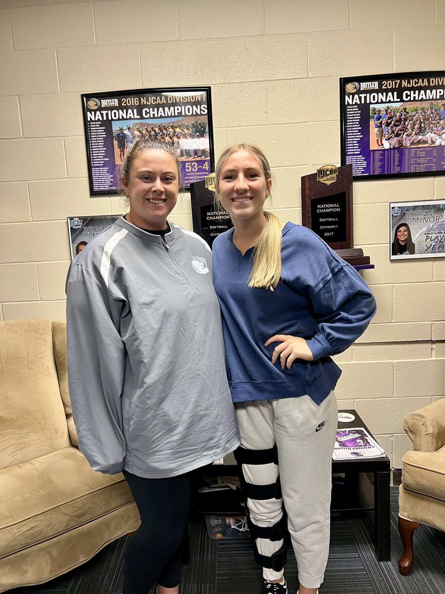 Thank you Coach <a href="/bohanan25/">Morgan Bohanan</a> for the great visit and offer to play with <a href="/BUCOSoftball/">Butler Softball</a> .  I really enjoyed it.