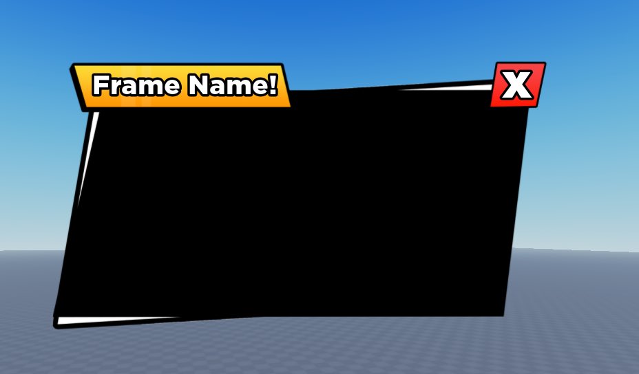 ⭐️ Cooked up a quick template for somebody!

⏰Time Taken: 10 minutes.

Join To Commission (#RobloxDev)
discord.gg/HX72Krbrcx