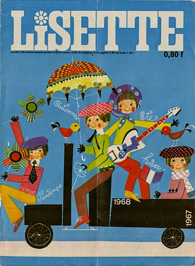Lisette Illustrated Girls Magazine, France (1967)