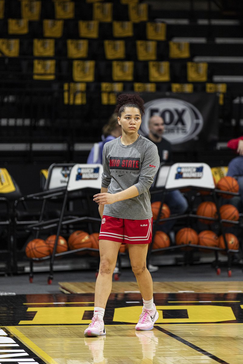 OhioStateWBB's tweet photo. We here❗️ https://t.co/emnSADHDIy